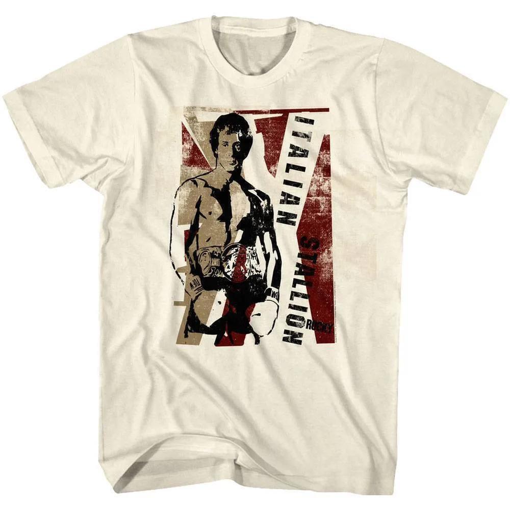 Rocky Italian Stallion Paint Stripes Boxing Graphic Unisex T-Shirt